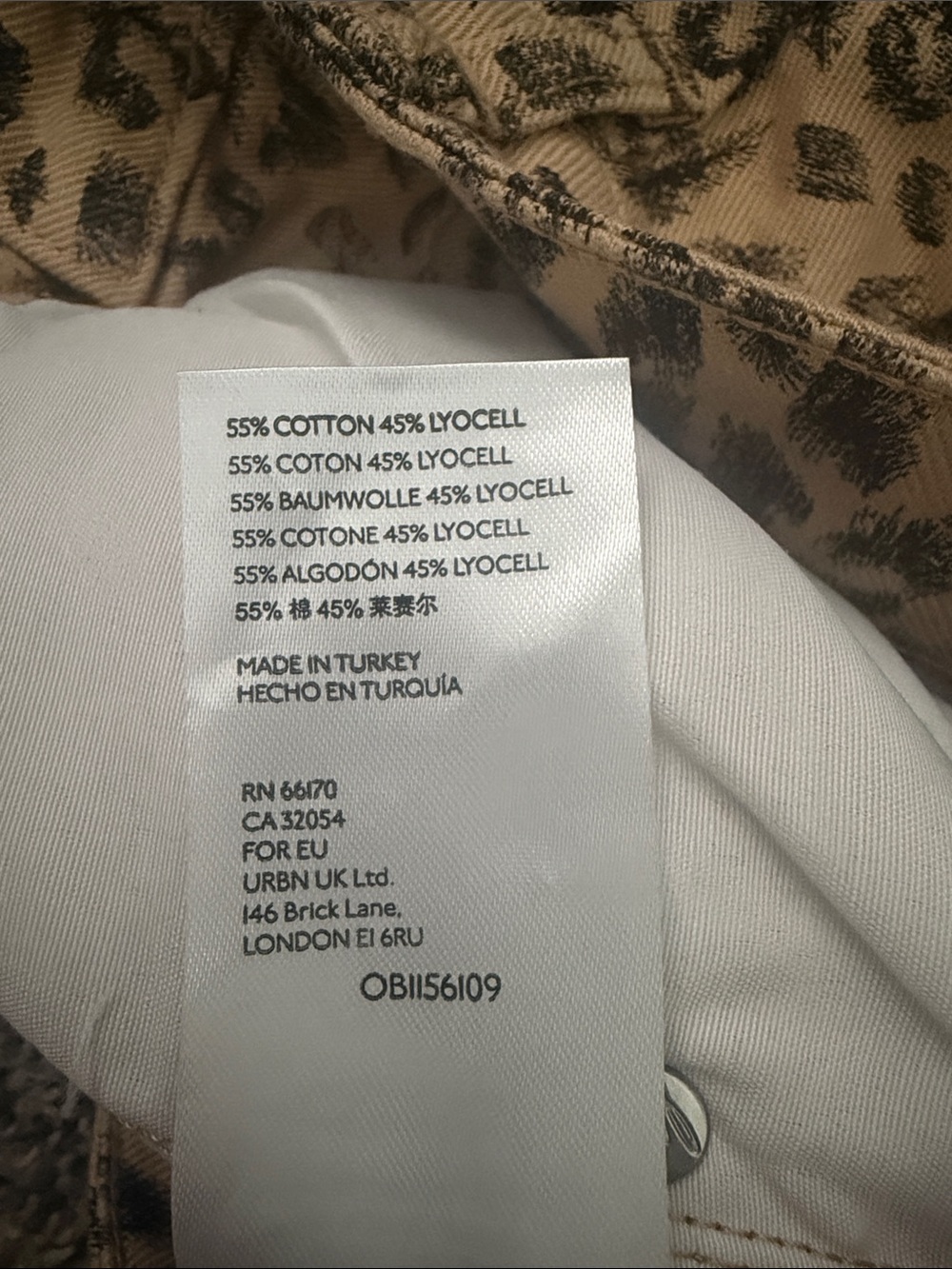 Free People Dogtown Shorts in Leopard Print - Picture 6 of 6